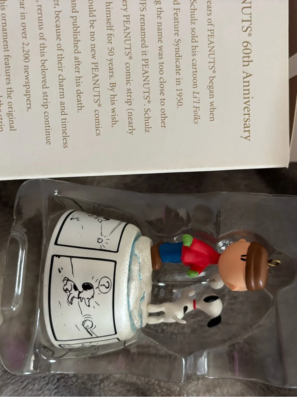 Hallmark Peanuts Ornament 60th Anniversary’s 2009